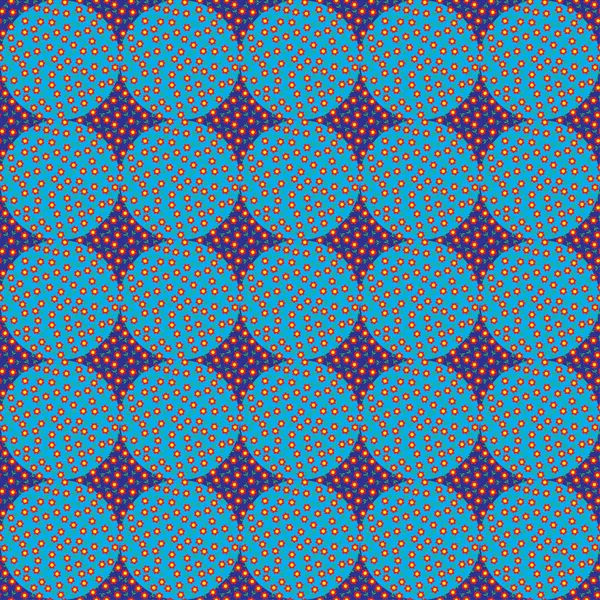 Sorunsuz çiçek desenli. Mavi arka plan üzerinde kırmızı küçük çiçekler. Vektör çizim.