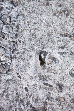 Zengin ve çeşitli doku ile beton yüzey.