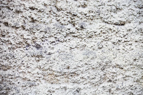 Mur Blanchi Chaux Avec Une Texture Riche Variée — Photo