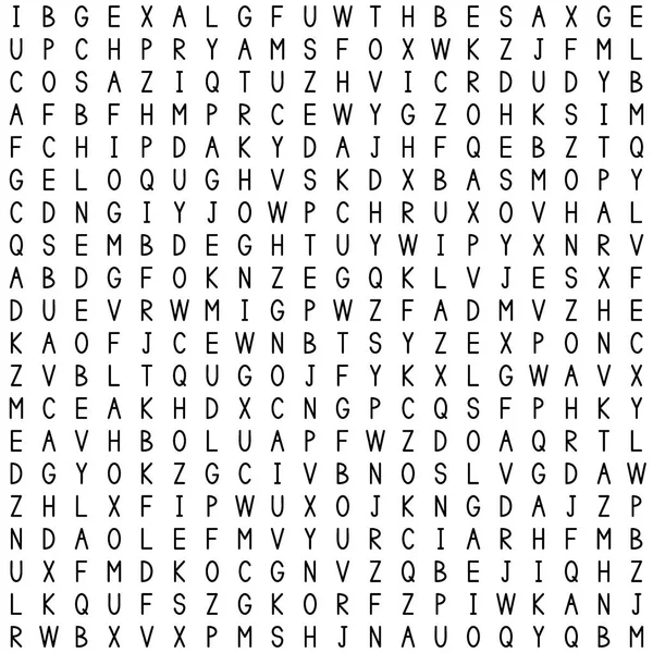 Harfleri ile Seamless modeli. Siyah ve beyaz vektör çizim.