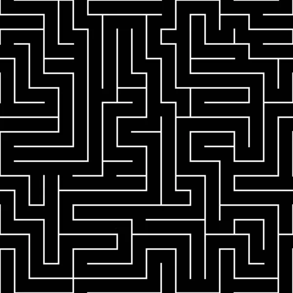 Modèle sans couture labyrinthe — Image vectorielle