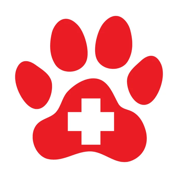 Haustiere Erste Hilfe. Tierklinik. — Stockvektor