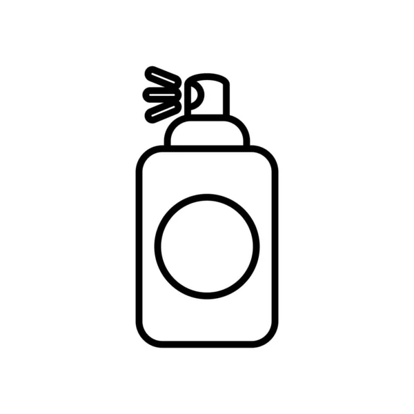 Ikona puszki spray, styl linii — Wektor stockowy