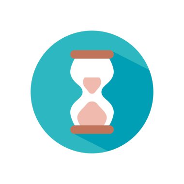 Kum saati simgesi resmi, blok biçimi