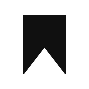 Bayrak flaması doldurma biçimi vektör tasarımı