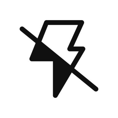 Şimşek doldurma biçimi vektör tasarımı yok