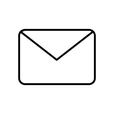 zarf simgesi resmi, satır biçimi