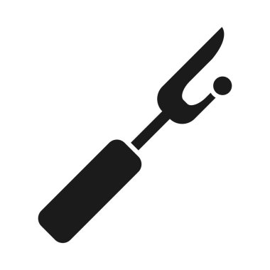 diam deşici simgesi, siluet biçimi