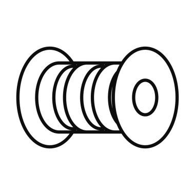 Dikiş ipliği simgesi, satır biçimi