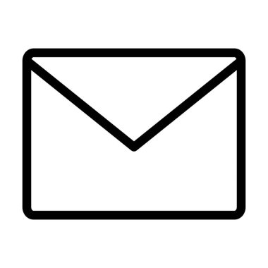 posta zarfı simgesi, satır biçimi