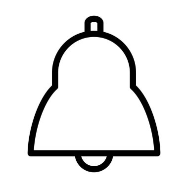 Alarm çanı simgesi, satır biçimi