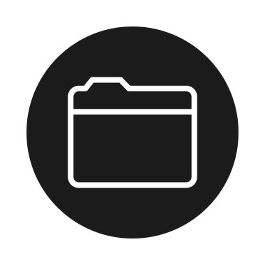 Arayüz kullanıcı ui kavramı, belge dizini simgesi, blok biçimi