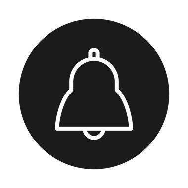 Alarm çanı simgesi, blok biçimi