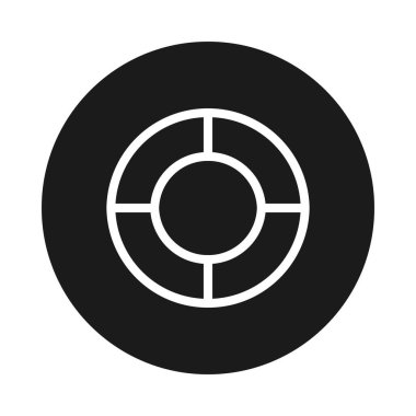 Kullanıcı arayüzü kavramı, Lifebuoy sosyal medya simgesi, blok biçimi