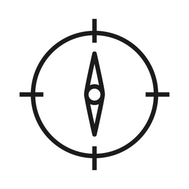 pusula simgesi resmi, satır biçimi