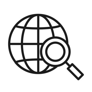 Büyüteçle küresel bağlantı küresi, satır biçimi