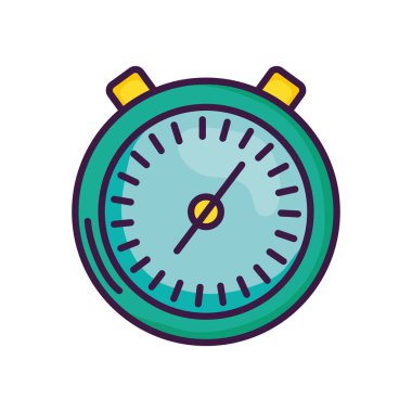 Kronometre simgesi resmi, satır rengi