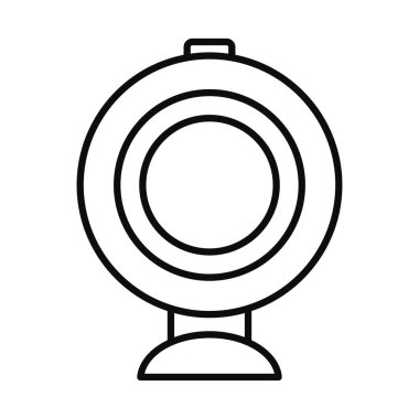 Web kamera simgesi, satır biçimi