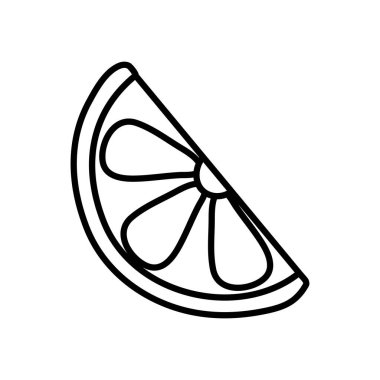 limon dilimi simgesi, satır biçimi