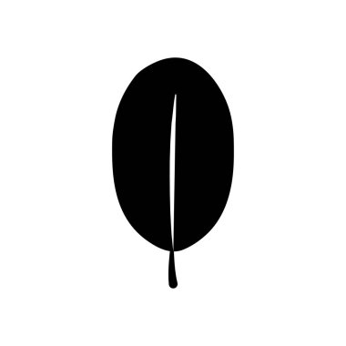 elma yaprağı simgesi, siluet biçimi