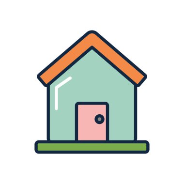 ev simgesi resmi, satır renk biçimi