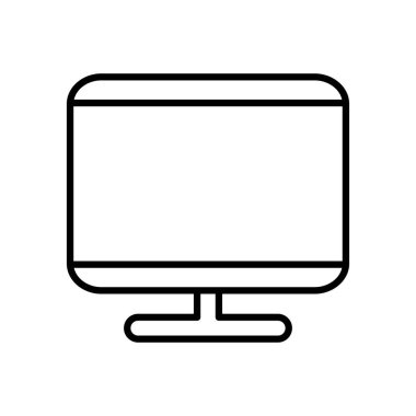 bilgisayar monitörü simgesi, satır biçimi