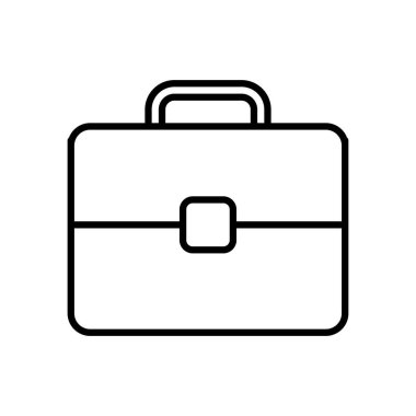 iş portföy simgesi, satır biçimi