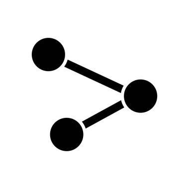 Web simgeleri konsepti, sembol simgesi, siluet biçimi