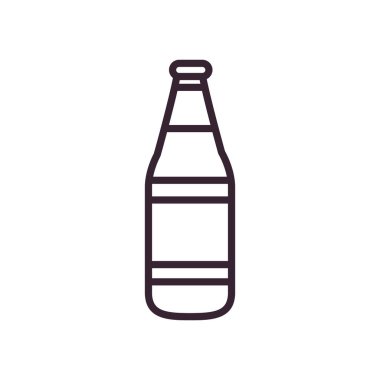bira şişesi çizgisi biçim vektör tasarımı