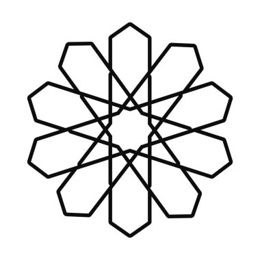 çiçek çizgisi biçim vektör tasarımı