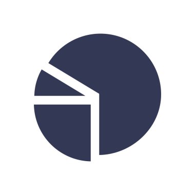 infografik pasta grafiği düz biçim vektör tasarımı