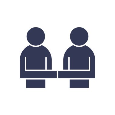 Eller düz biçim ikon vektör tasarımını sallar