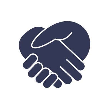 Eller düz biçim ikon vektör tasarımını sallar