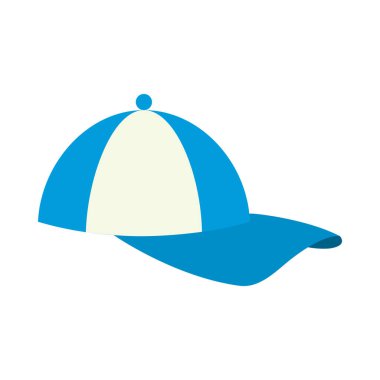 şapka düz biçim ikon vektör tasarımı