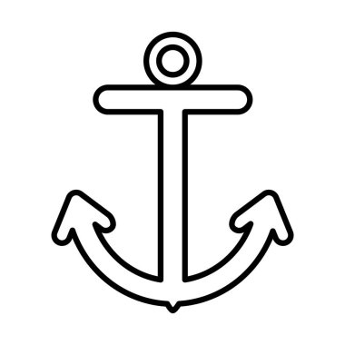 anchor satır biçimi ikon vektör tasarımı