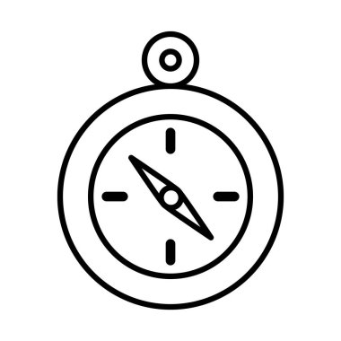 pusula çizgisi biçim vektör tasarımı