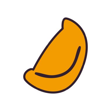 Hint köftesi doldurma biçim vektör tasarımı