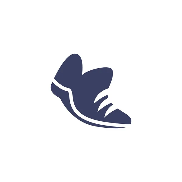 Sport sko siluett stil ikon vektor design — Stock vektor