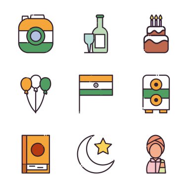 Hint doldurma biçimi biçim vektör dizaynı