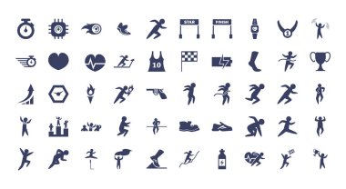 Siluet biçimi simgesi vektör tasarımı çalışıyor