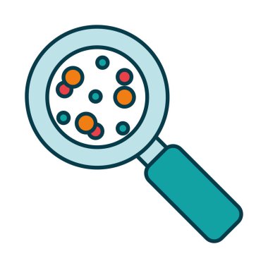 Bakterili büyüteç, çizgi ve dolum biçimi