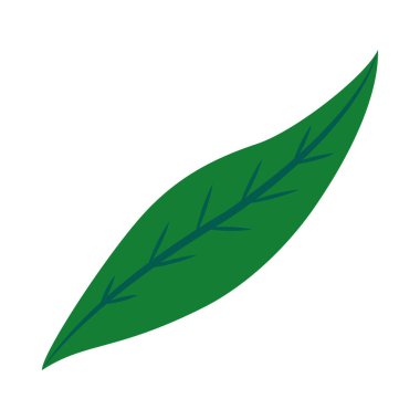 Yaprak simgesi resmi, düz biçim