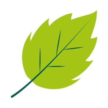 Holly yaprağı simgesi, düz stil