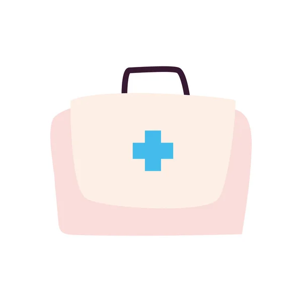 Medical kit flat style icon vector design — Stock Vector