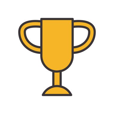 kupa satırı ve doldurma biçim vektör tasarımı