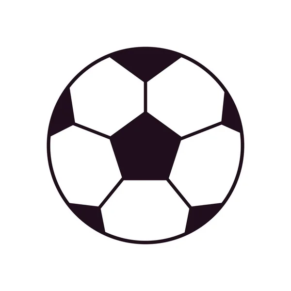 Návrh vektoru stylu ikony fotbalové míče — Stockový vektor