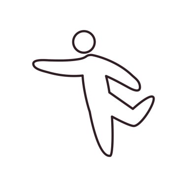 Avatar satır biçimi ikon vektör tasarımı