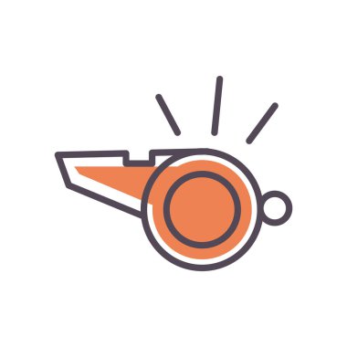 ıslık satırı ve biçim ikon vektör tasarımı