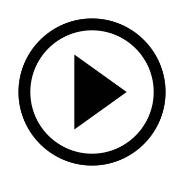 ok simgesi, siluet biçimi ile çember