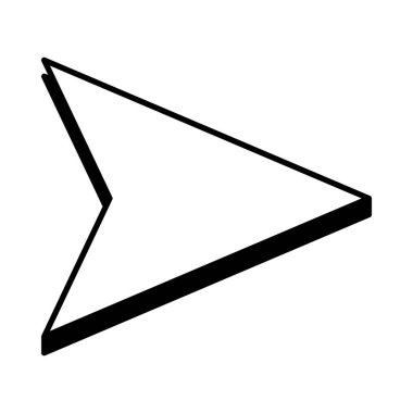 konum pin simgesi, satır biçimi